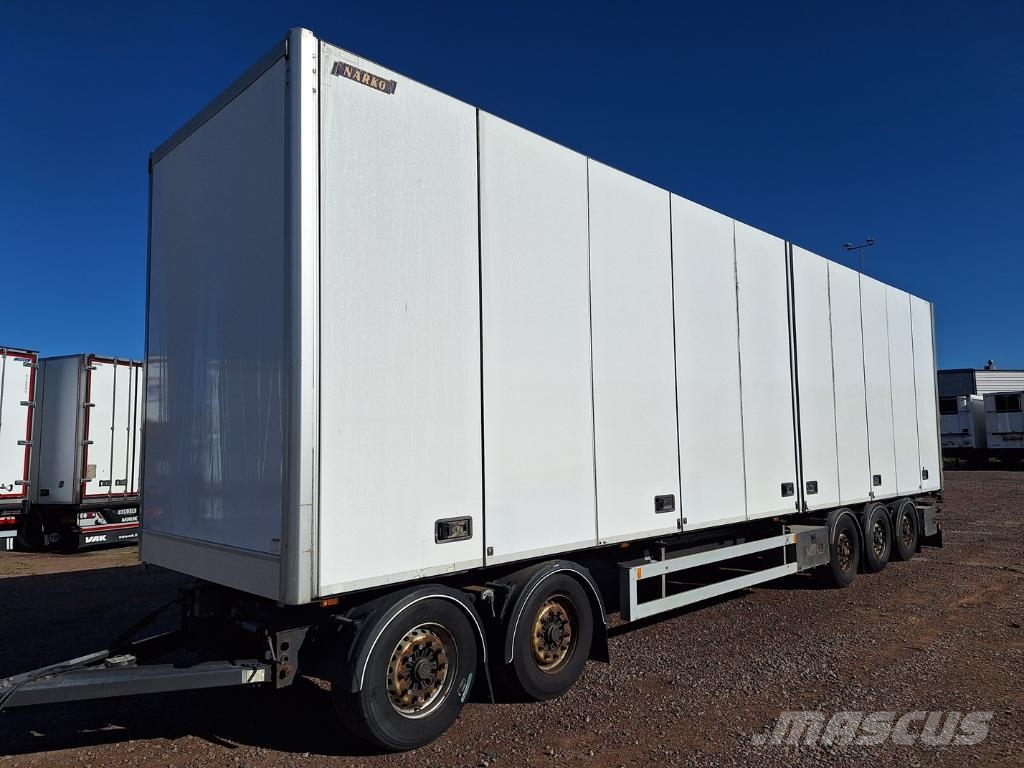 Närko AB Autokoritehdas Trailer Van Drawbar Straight Furgoonhaagised