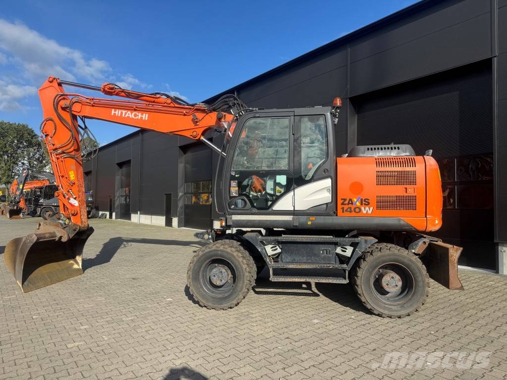 Hitachi ZX140-5B 5300 uur !! Wheeled excavators