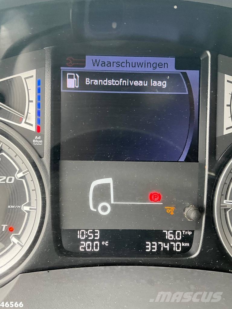 DAF FAN CF 340 Euro 6 DHollandia laadklep شاحنات ذات هيكل صندوقي