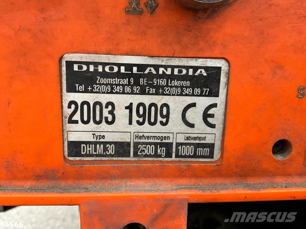 DAF FAN CF 340 Euro 6 DHollandia laadklep شاحنات ذات هيكل صندوقي