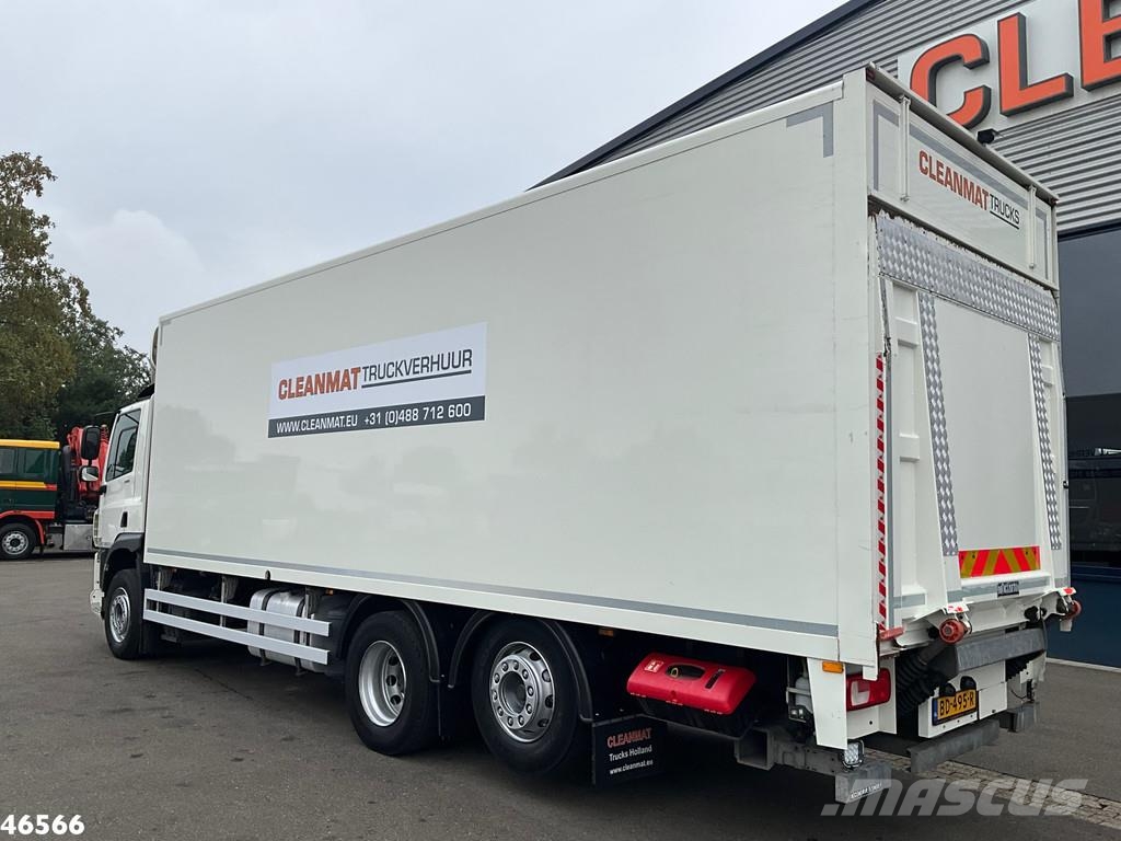 DAF FAN CF 340 Euro 6 DHollandia laadklep شاحنات ذات هيكل صندوقي