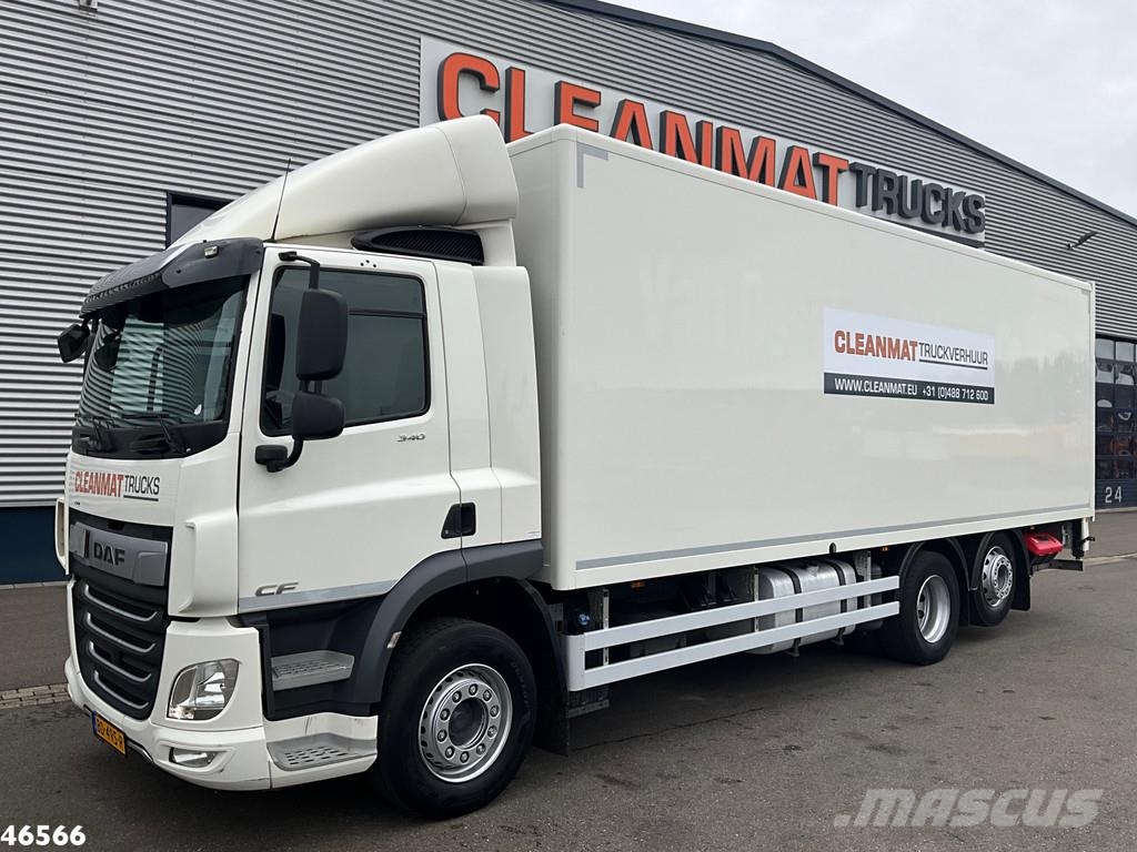 DAF FAN CF 340 Euro 6 DHollandia laadklep شاحنات ذات هيكل صندوقي