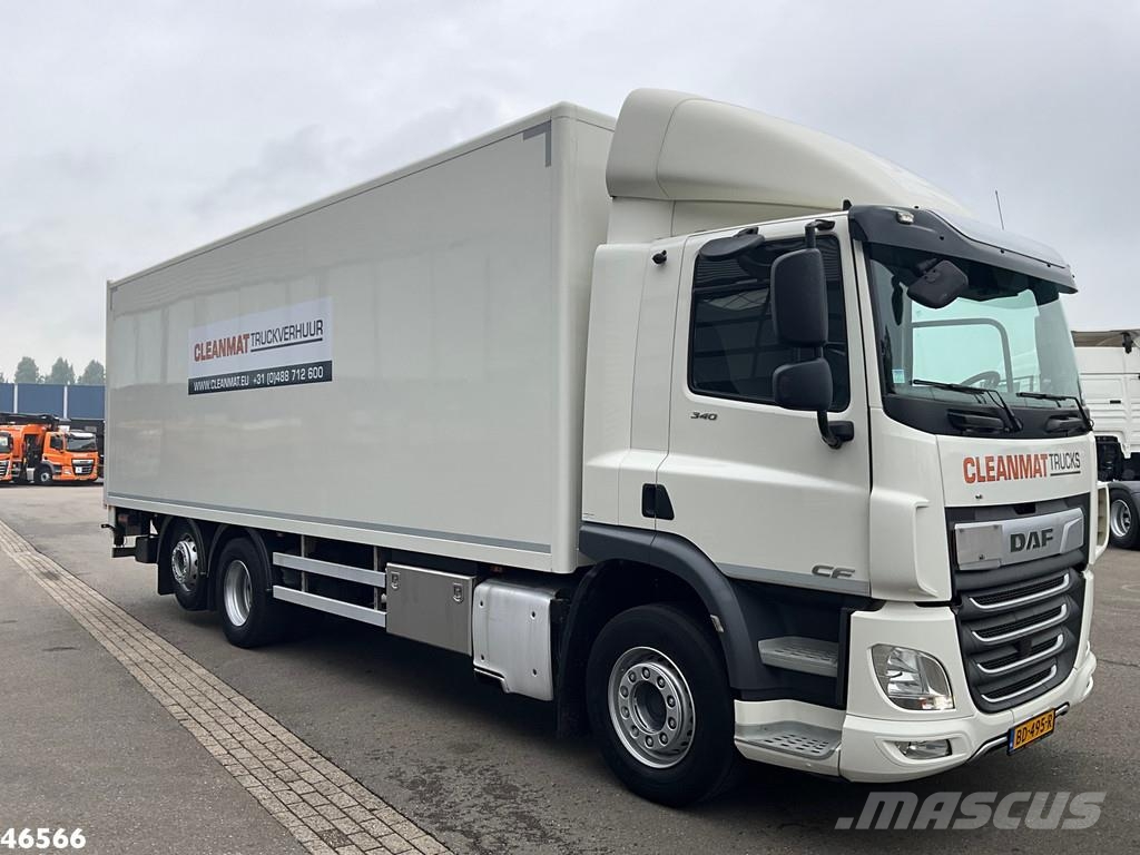 DAF FAN CF 340 Euro 6 DHollandia laadklep شاحنات ذات هيكل صندوقي