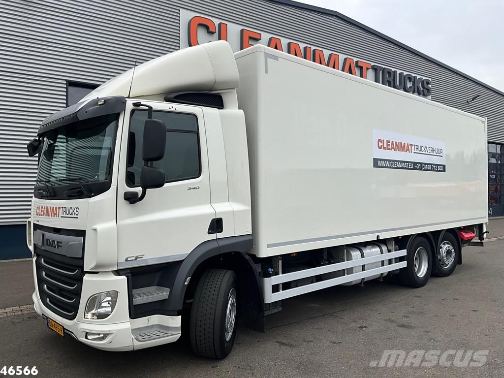 DAF FAN CF 340 Euro 6 DHollandia laadklep شاحنات ذات هيكل صندوقي