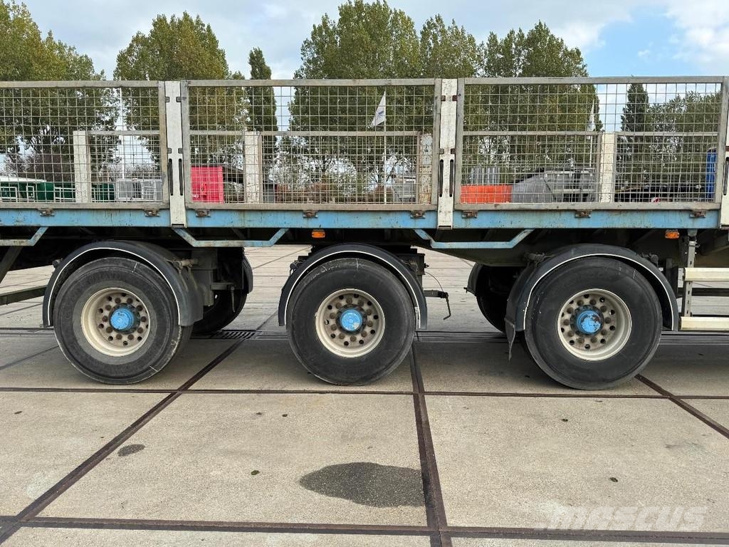 Floor FLO-17-30H2 3 AXLE SAF 平台/側卸半拖車