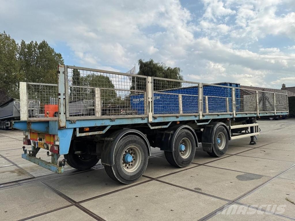 Floor FLO-17-30H2 3 AXLE SAF 平台/側卸半拖車