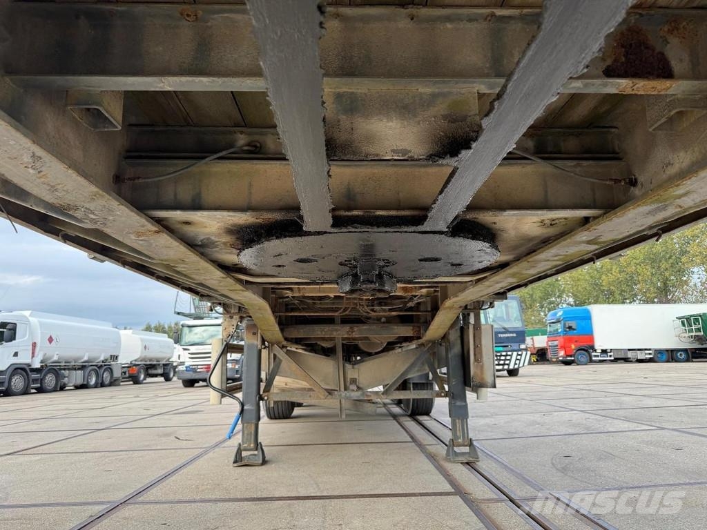 Floor FLO-17-30H2 3 AXLE SAF 平台/側卸半拖車