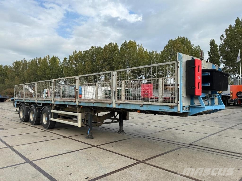 Floor FLO-17-30H2 3 AXLE SAF 平台/側卸半拖車