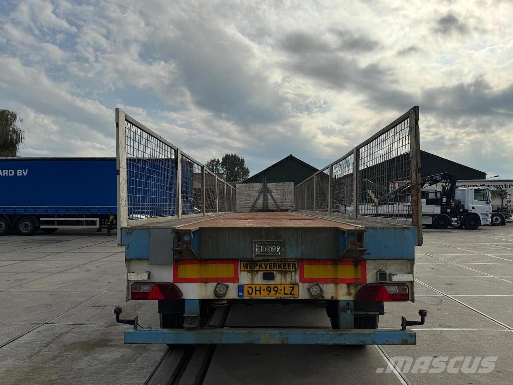 Floor FLO-17-30H2 3 AXLE SAF 平台/側卸半拖車