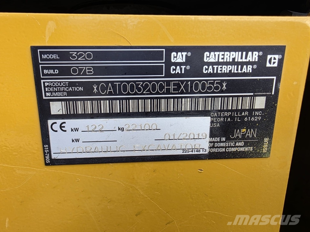 CAT 320 Bageri guseničari