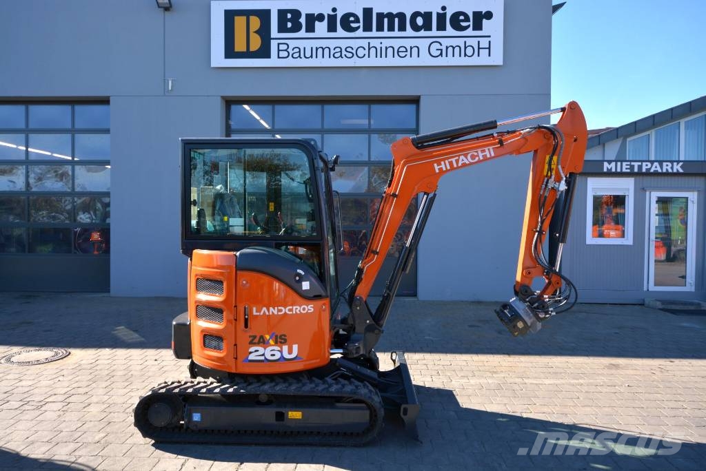 Hitachi ZX 26 U-6 MTC Mini excavadoras < 7t