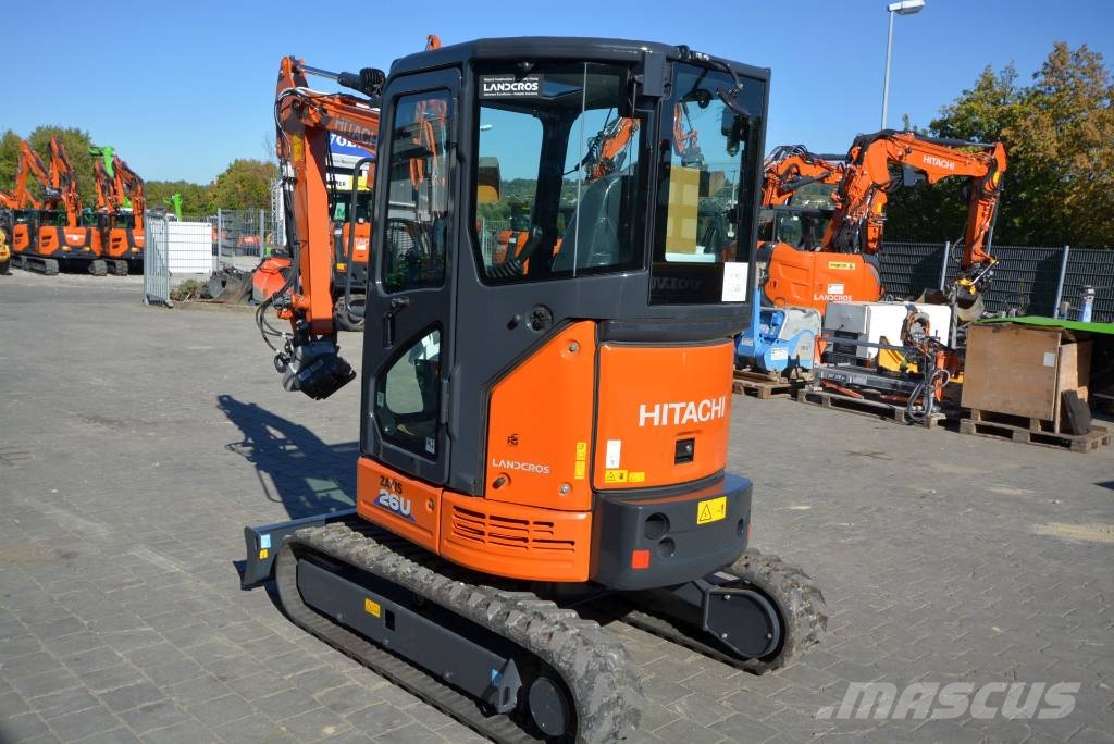 Hitachi ZX 26 U-6 MTC Mini excavadoras < 7t