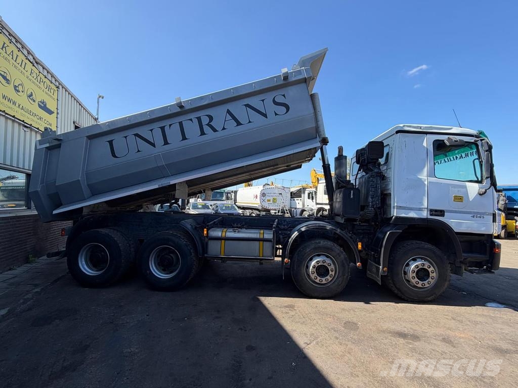 Mercedes-Benz Actros 4141 Kipper - 8x4 - V6 - Big Axles - Manual شاحنات قلابة