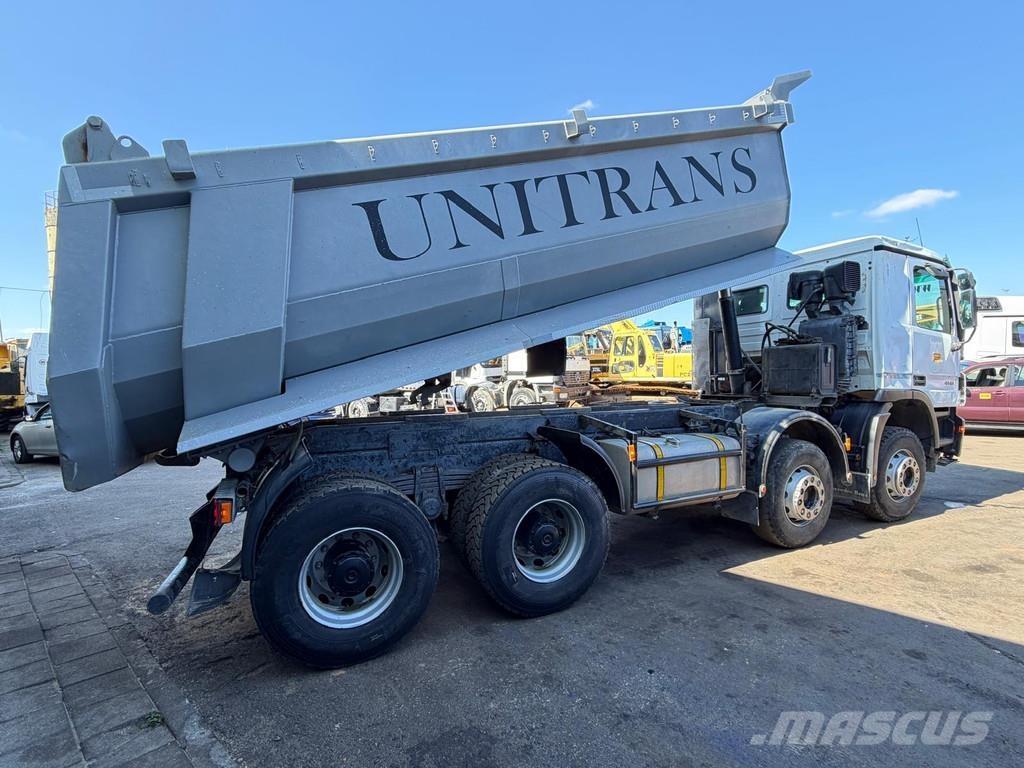 Mercedes-Benz Actros 4141 Kipper - 8x4 - V6 - Big Axles - Manual شاحنات قلابة