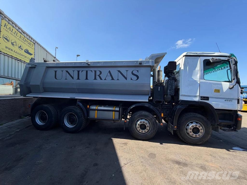 Mercedes-Benz Actros 4141 Kipper - 8x4 - V6 - Big Axles - Manual شاحنات قلابة