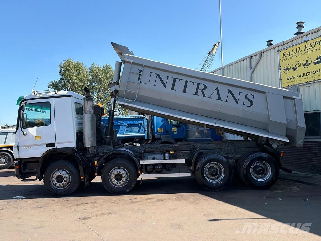 Mercedes-Benz Actros 4141 Kipper - 8x4 - V6 - Big Axles - Manual شاحنات قلابة