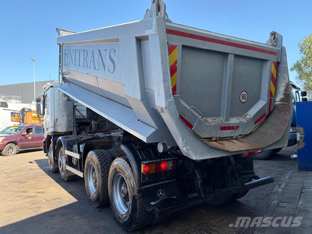 Mercedes-Benz Actros 4141 Kipper - 8x4 - V6 - Big Axles - Manual شاحنات قلابة
