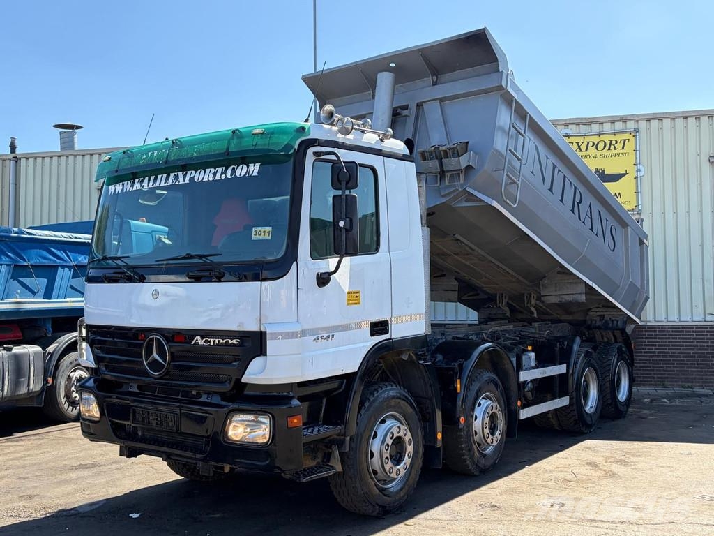 Mercedes-Benz Actros 4141 Kipper - 8x4 - V6 - Big Axles - Manual شاحنات قلابة