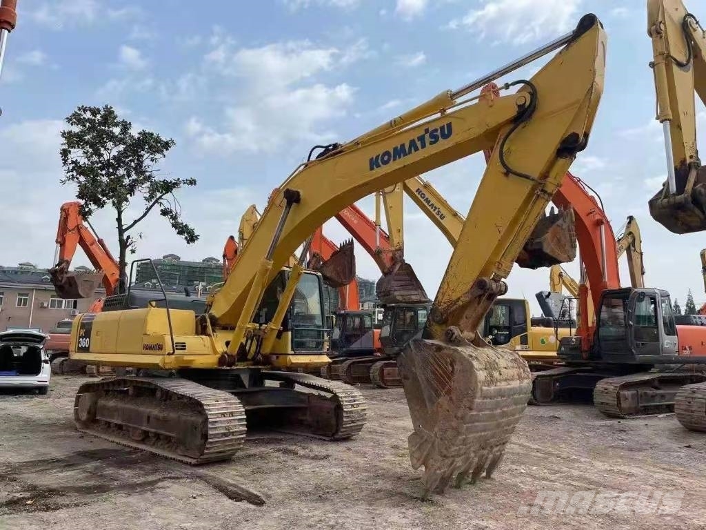 Komatsu PC 360-7 Paletli ekskavatörler