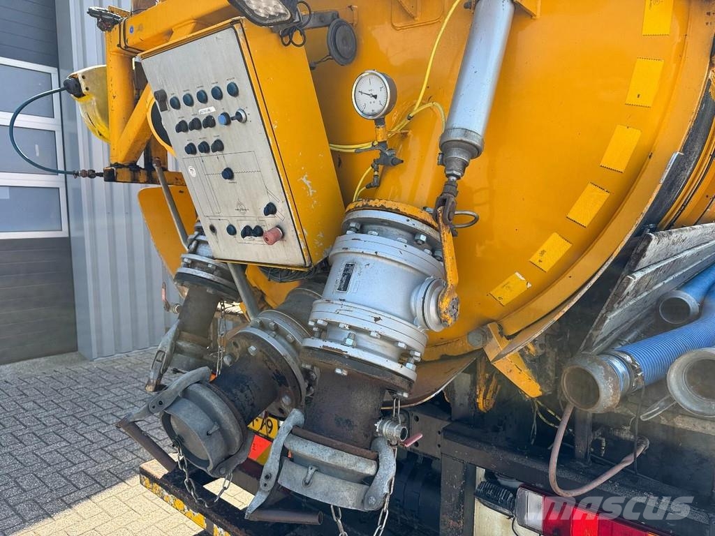 Scania P114-340 6x2 Saug- / Druck, Vacuum, 15.000 Ltr + C Camiones aspiradores/combi