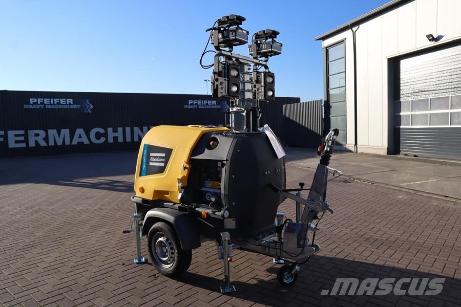 Atlas Copco Hilight H6+ Valid inspection, Max Boom Height 8m, أبراج خفيفة