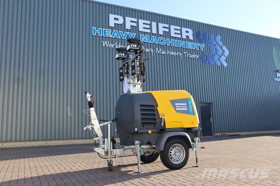 Atlas Copco Hilight H6+ Valid inspection, Max Boom Height 8m, أبراج خفيفة