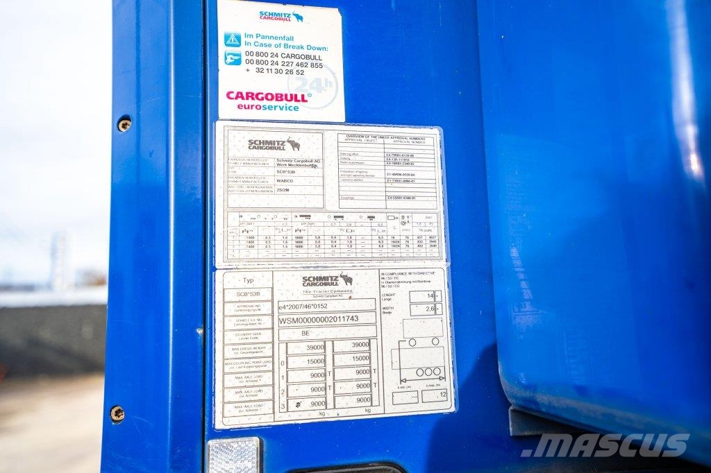 Schmitz Cargobull SCB-S3B+ TK SLXe300 - 4210 H Температурно-контролирани полуремаркета
