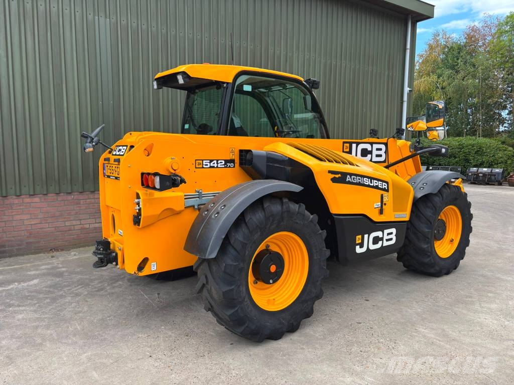 JCB 542-70 Agri super - 6 speed Teleskopiniai krautuvai žemės ūkiui