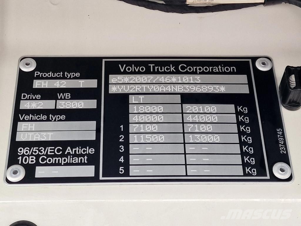 Volvo FH 13.460 Globetrotter XL 4x2 - I Save - 2x tank - 트랙터 유닛