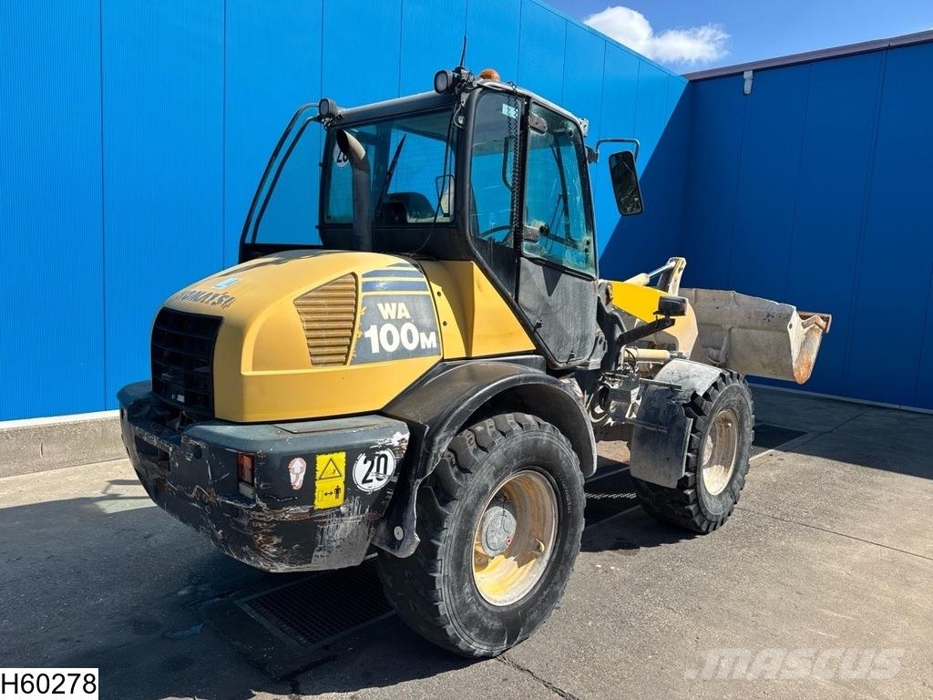 Komatsu WA 100 M-6 66 kW, 4x4, 5438 h Carregadeiras de rodas