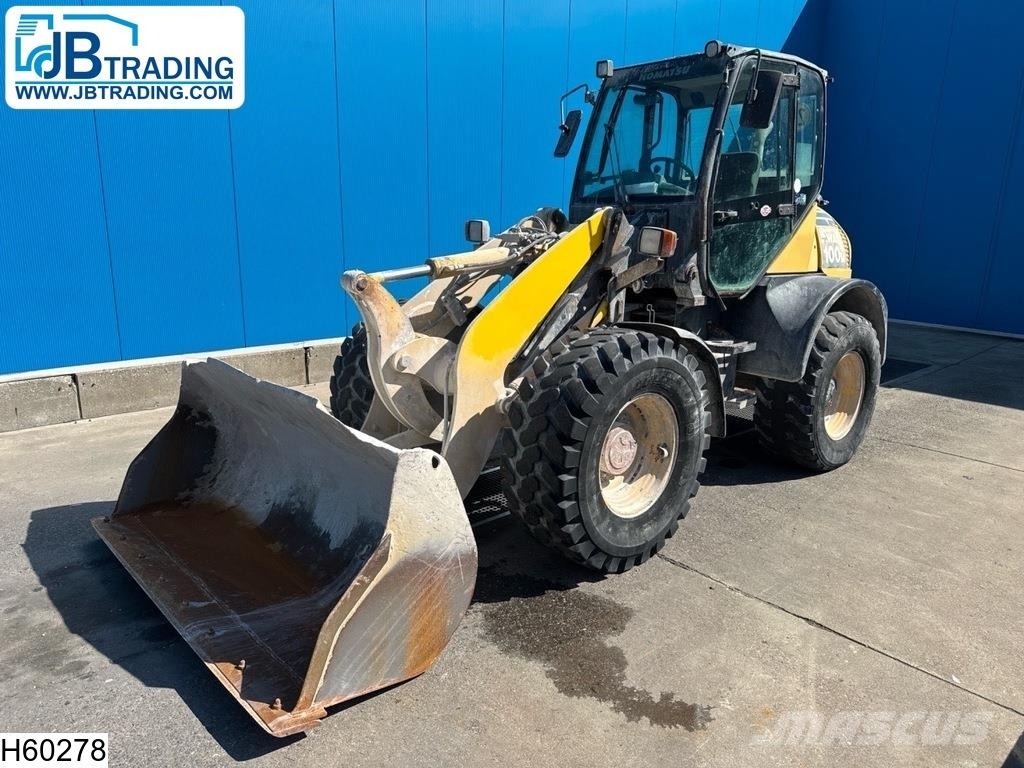Komatsu WA 100 M-6 66 kW, 4x4, 5438 h Carregadeiras de rodas