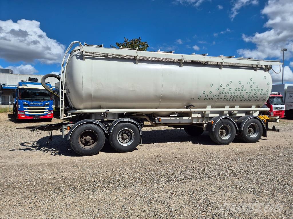 Jilko 4 akslet Silo trailer 40m3 Cisternos - priekabos