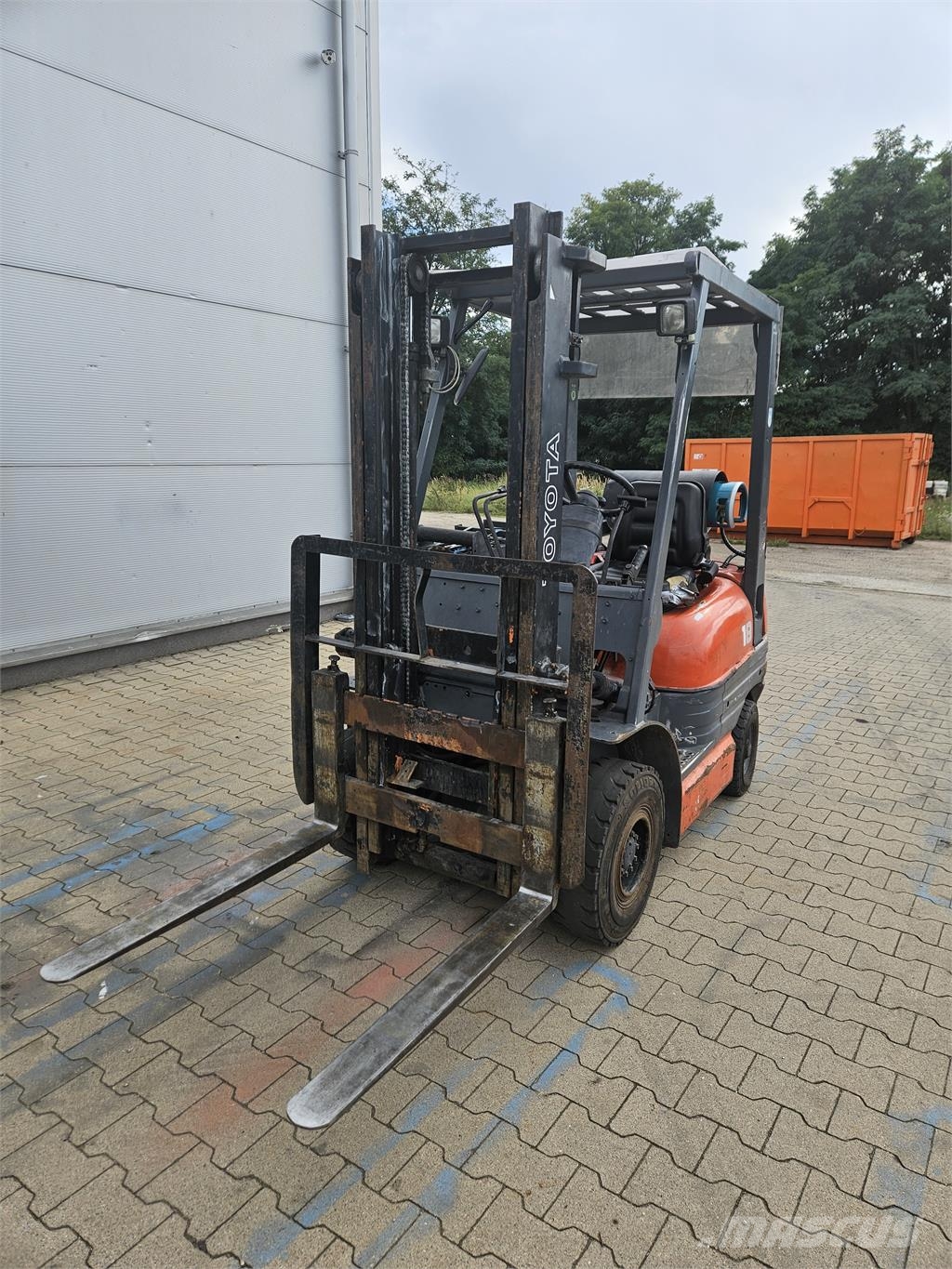 Toyota 6FGF18 Nestekaasutrukit