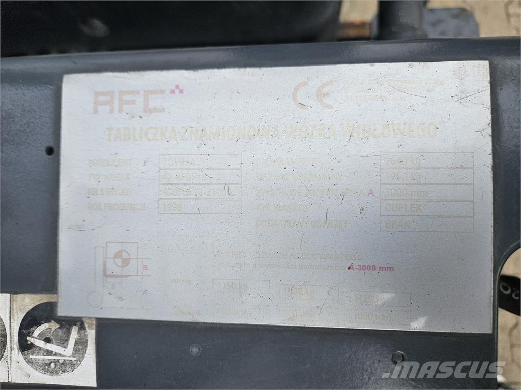 Toyota 6FGF18 Nestekaasutrukit
