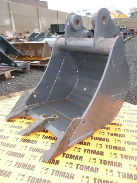 TOMAR Nowa łyżka 26 cm z zębami JCB 8025, 8027, 8 Łyżki do koparek