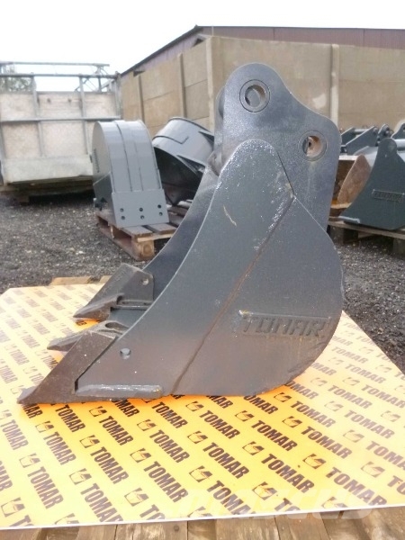 TOMAR Nowa łyżka 26 cm z zębami JCB 8025, 8027, 8 Łyżki do koparek