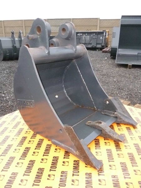 TOMAR Nowa łyżka 26 cm z zębami JCB 8025, 8027, 8 Łyżki do koparek