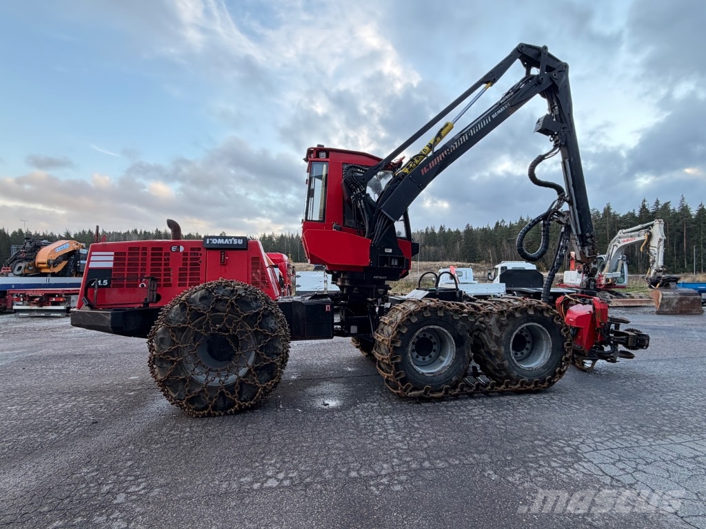 Komatsu 911.5 حصادات