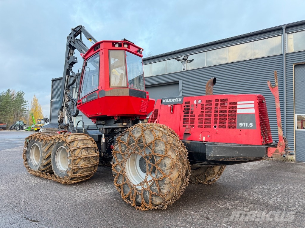 Komatsu 911.5 حصادات