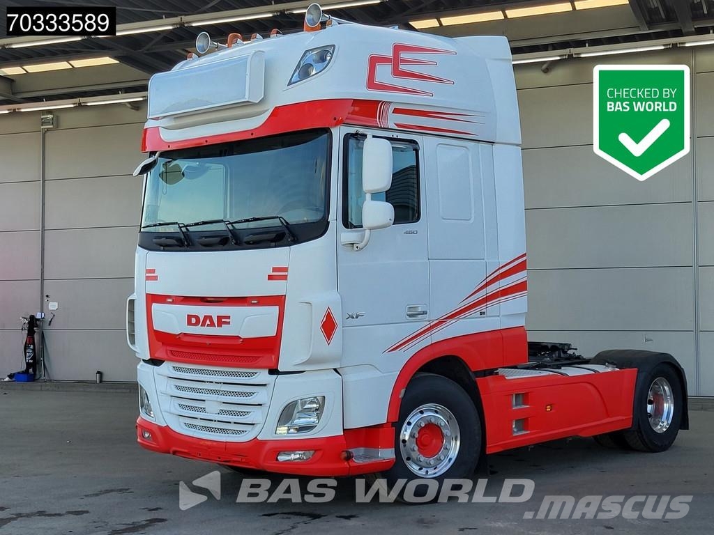 DAF XF 480 XF 4X2 SCC APK 04-2027 2x Tanks ACC Alcoa's Ciągniki siodłowe