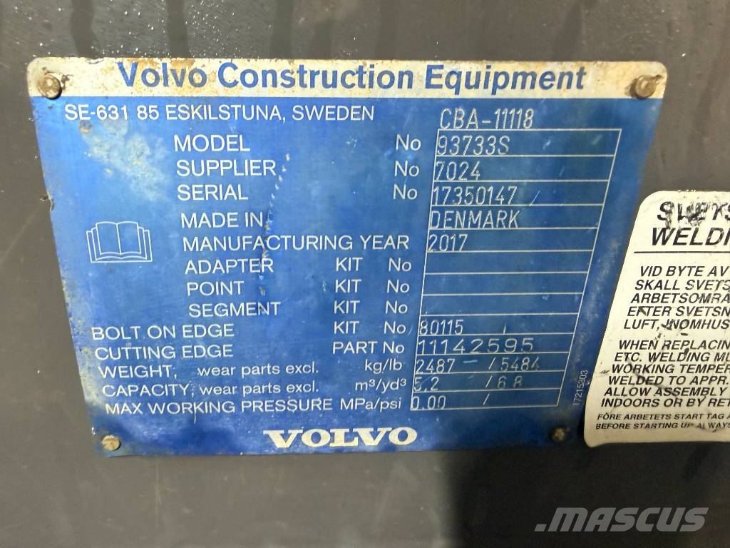 Volvo L180H | CDC | COPILOT Wielladers