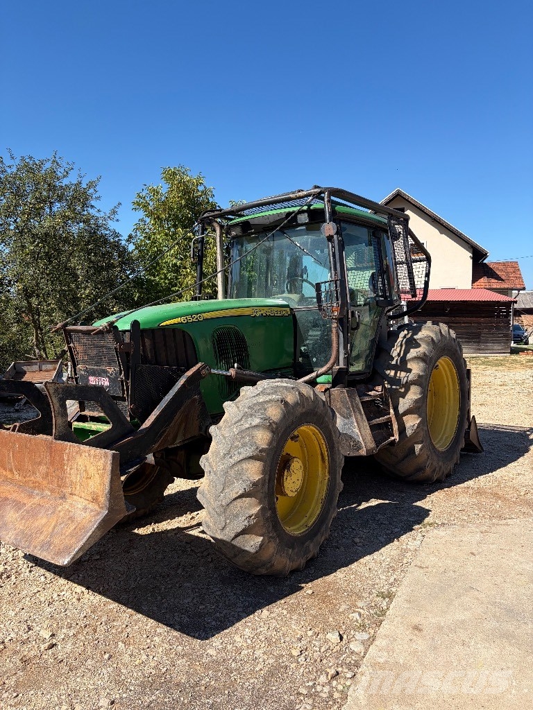 John Deere 6520 林業トラクター