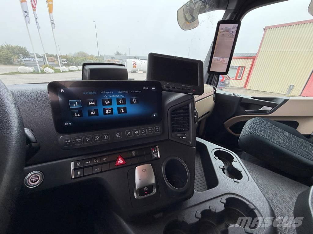 Mercedes-Benz ACTROS Sanduk kamioni