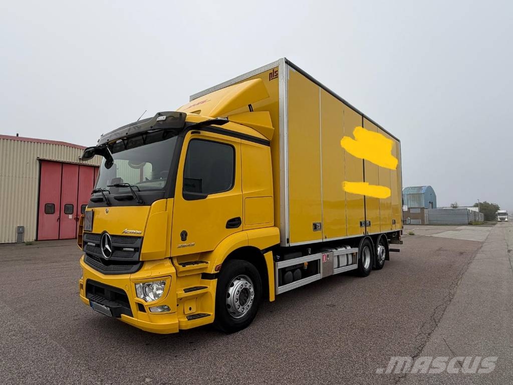 Mercedes-Benz ACTROS Sanduk kamioni