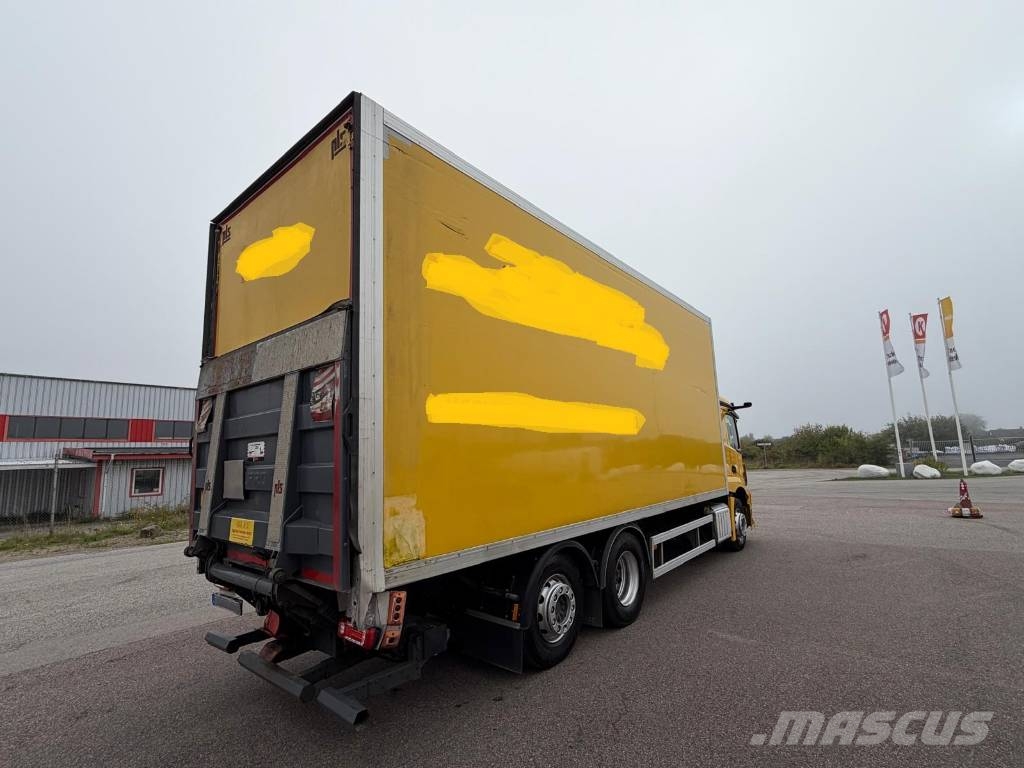 Mercedes-Benz ACTROS Sanduk kamioni