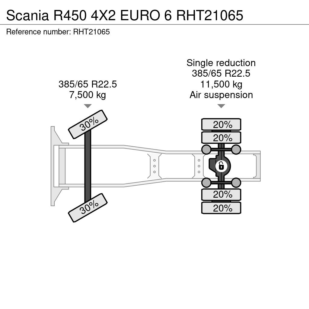 Scania R450 4X2 EURO 6 Sattelzugmaschinen