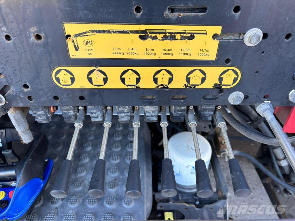 Volvo FMX 410 6x2*4 HMF 2120 / JOAB L 18 ton / L=5200 mm 크레인 트럭
