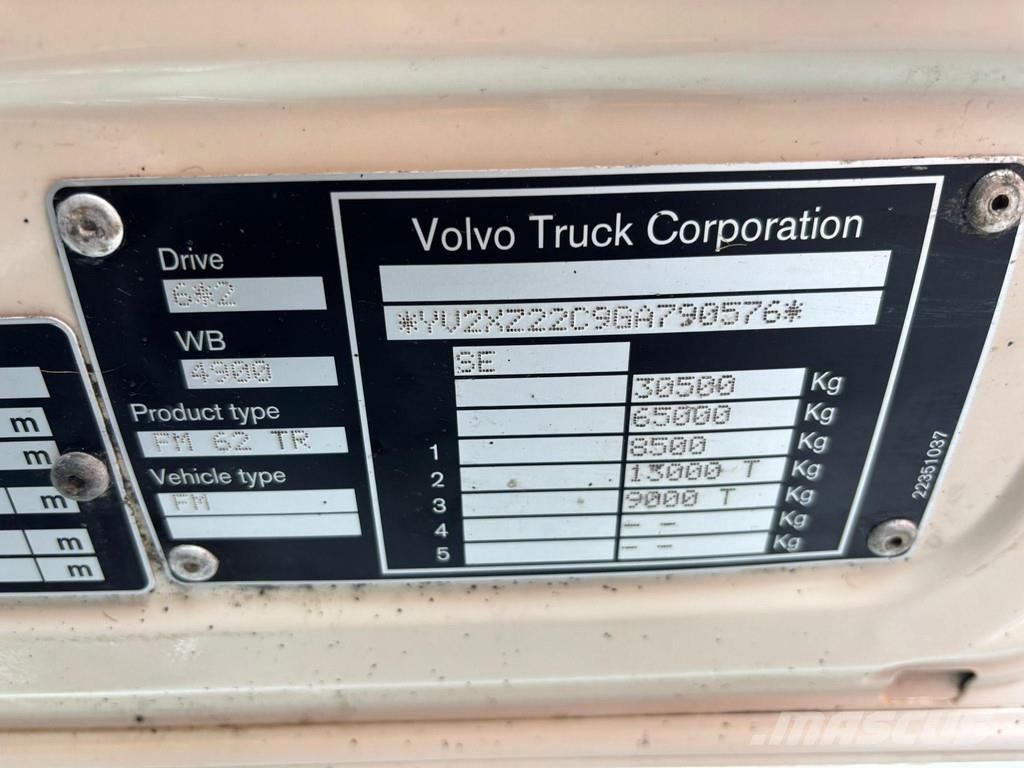 Volvo FMX 410 6x2*4 HMF 2120 / JOAB L 18 ton / L=5200 mm 크레인 트럭