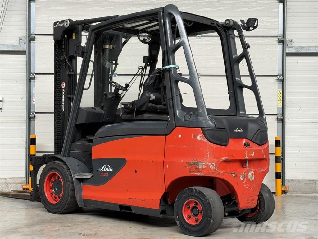 Linde E50HL 电动叉车