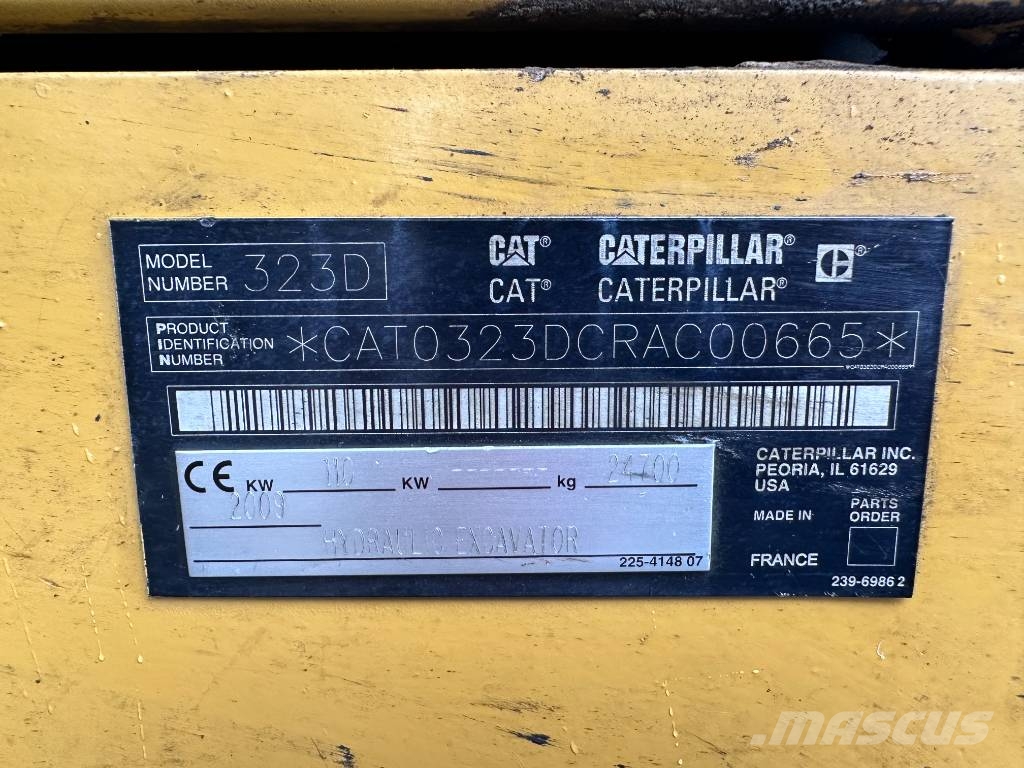 CAT 323D SA VA / Kettenbagger / Fahrwerk NEU 0 Betrieb Bageri gusjeničari